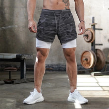 Load image into Gallery viewer, mens sport drawstring gym short
